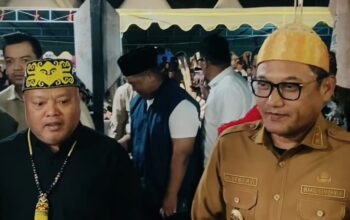 Gamalis Dampingi Wagub Seno Aji Tutup Festival Bekudung Betiung, Budaya Dayak Berau Didorong Go Nasional