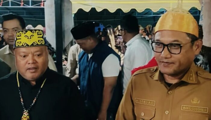 Gamalis Dampingi Wagub Seno Aji Tutup Festival Bekudung Betiung, Budaya Dayak Berau Didorong Go Nasional